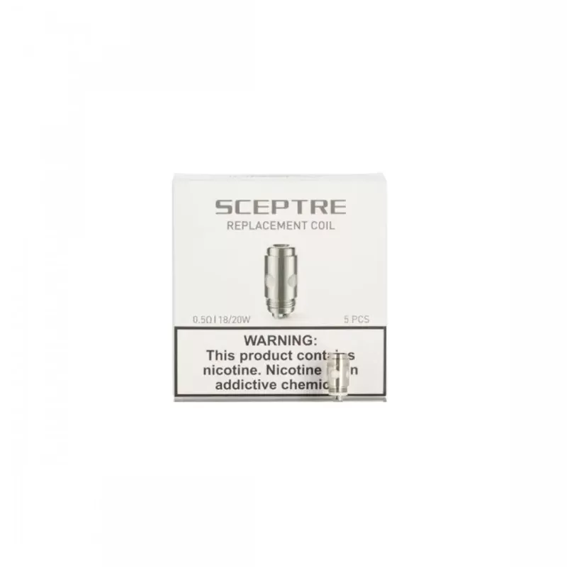 Innokin Sceptre Pod Replacement Coils – 0.5ohm RDL and 1.2ohm MTL