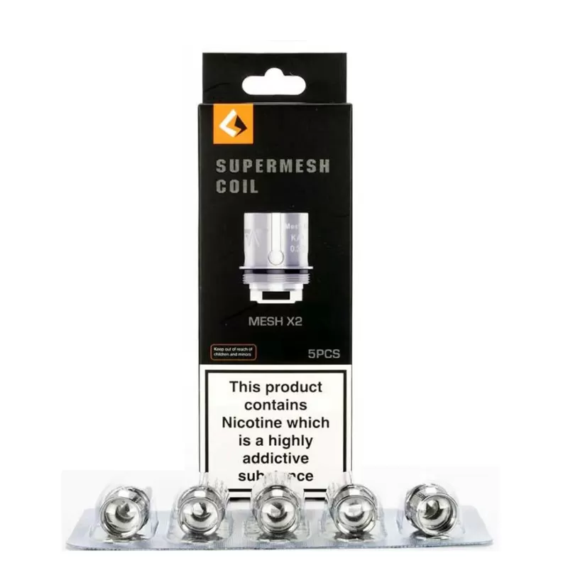 Geekvape Supermesh Mesh X2 KA 0.3ohm Coils – Pack of 5