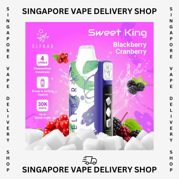 Elf Bar Sweet King 30000 Puffs - Grape Honeydew - Image 2