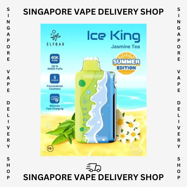 Elf Bar Ice King 40000 Puffs - Triple Mint - Image 2