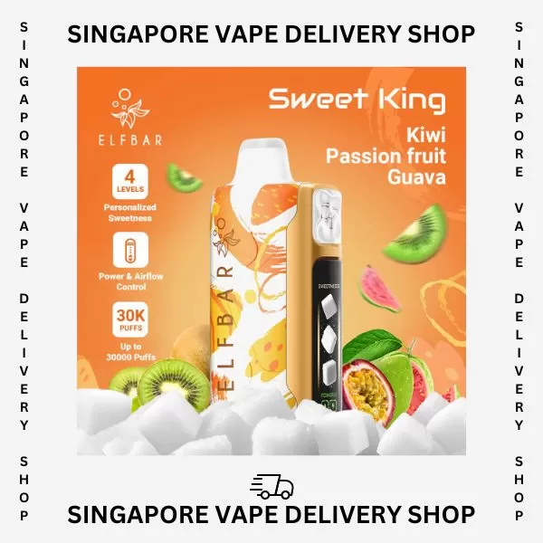 Elf Bar Sweet King 30000 Puffs - Grape Honeydew - Image 3