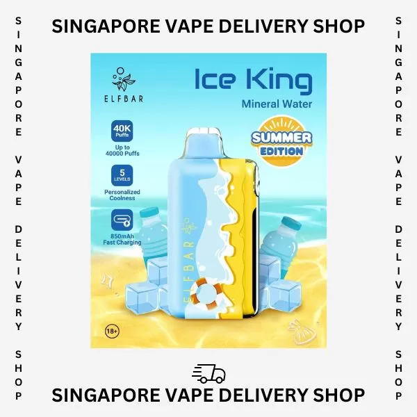 Elf Bar Ice King 40000 Puffs - Triple Mint - Image 3
