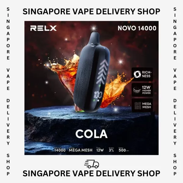 RELX Novo 14000 Puffs - Sour Lime Ice - Image 2