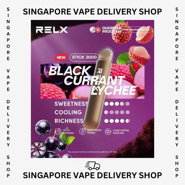 Relx Stick 2000 Puffs - Mango Shake - Image 2