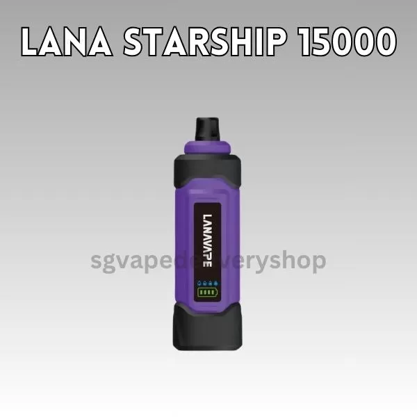 Lana Starship 15000 Puffs - Grape
