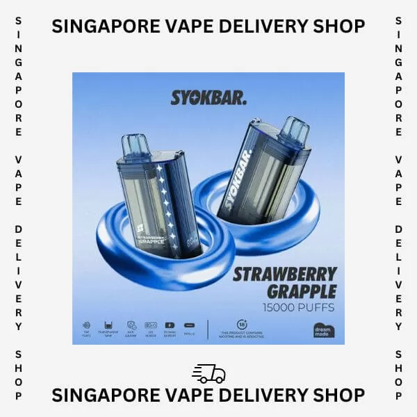 Syok Bar 15000 Puffs - Strawberry Kiwi - Image 3
