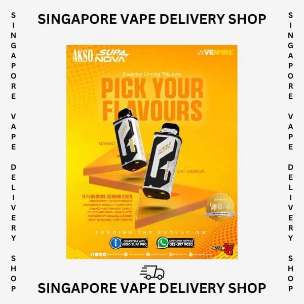 Akso Supa Nova 12000 Puffs - Cartridge Only / Ice Coffee Hazelnut - Image 3