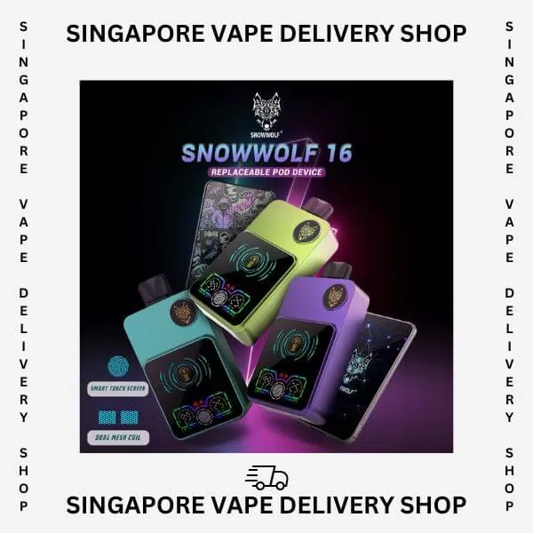 Snowwolf 16000 Puffs - Starter Kit (Device + Cartridge) / Skittles - Image 2