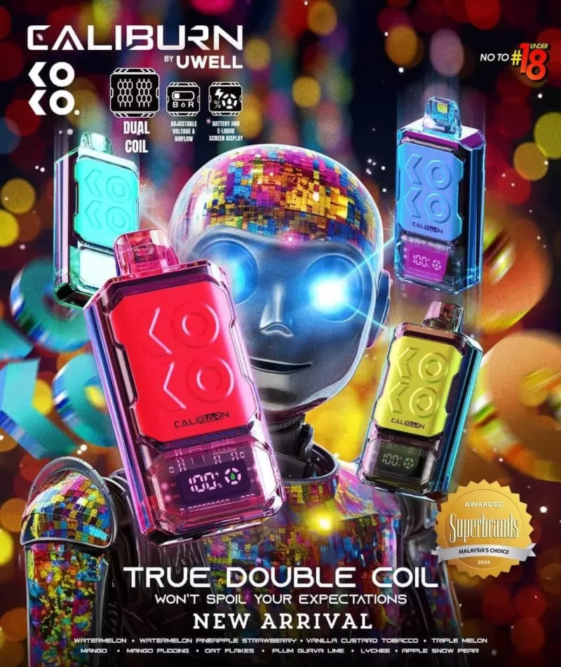 Caliburn Koko Bar 12000 Puffs - Plum Guava Lime - Image 3