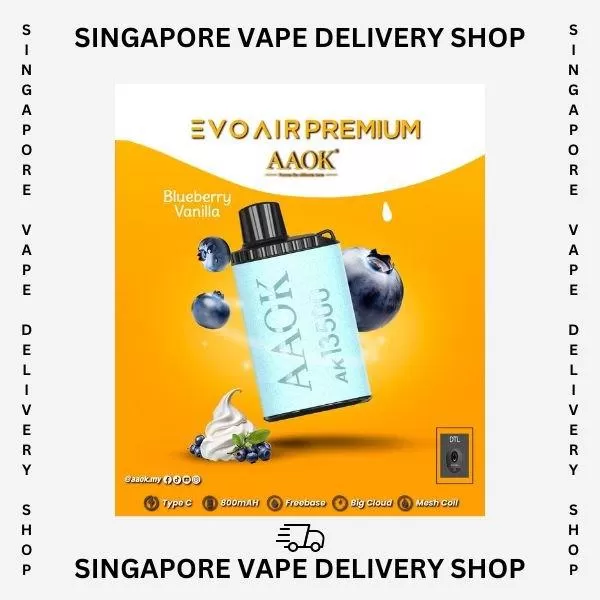 Aaok Evo Air 13500 Puffs - Strawberry Fanta - Image 2