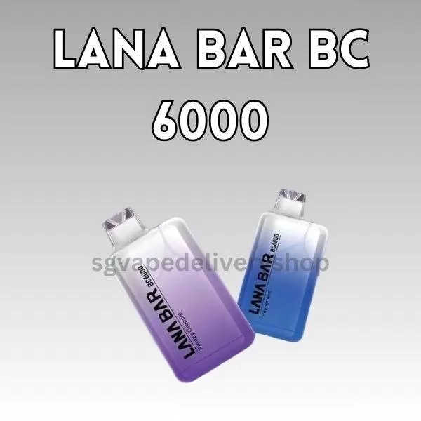 Lana Bar BC 6000 Puffs - Zesty Sprite
