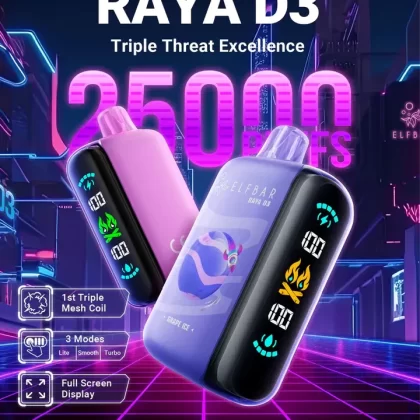 ELF BAR RAYA D3 25000 Puffs