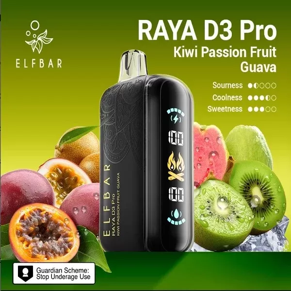 ELF BAR RAYA D3 PRO 30000 Puffs