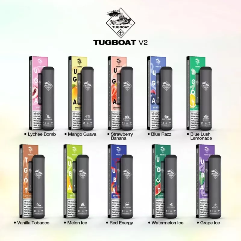 Tugboat XXL Disposable Aloe Blackcurrant (2500 Puffs) - Image 2