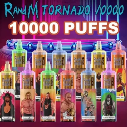 Tornado R&M Kiwi Dragon Berry (10000 Puffs)