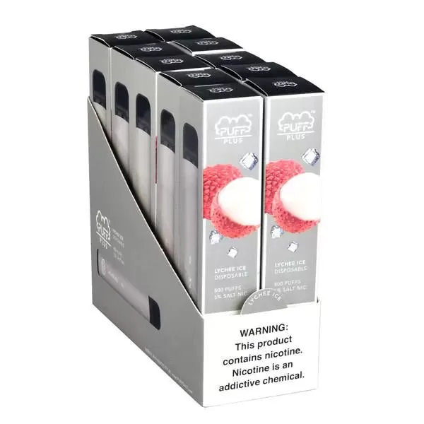 Puff Plus Lychee Ice (800 Puffs) - Image 2