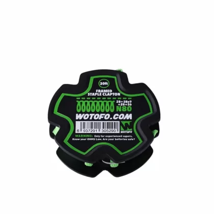 Wotofo Prebuilt Wire Spool 20ft Rebuildable Coil Wire