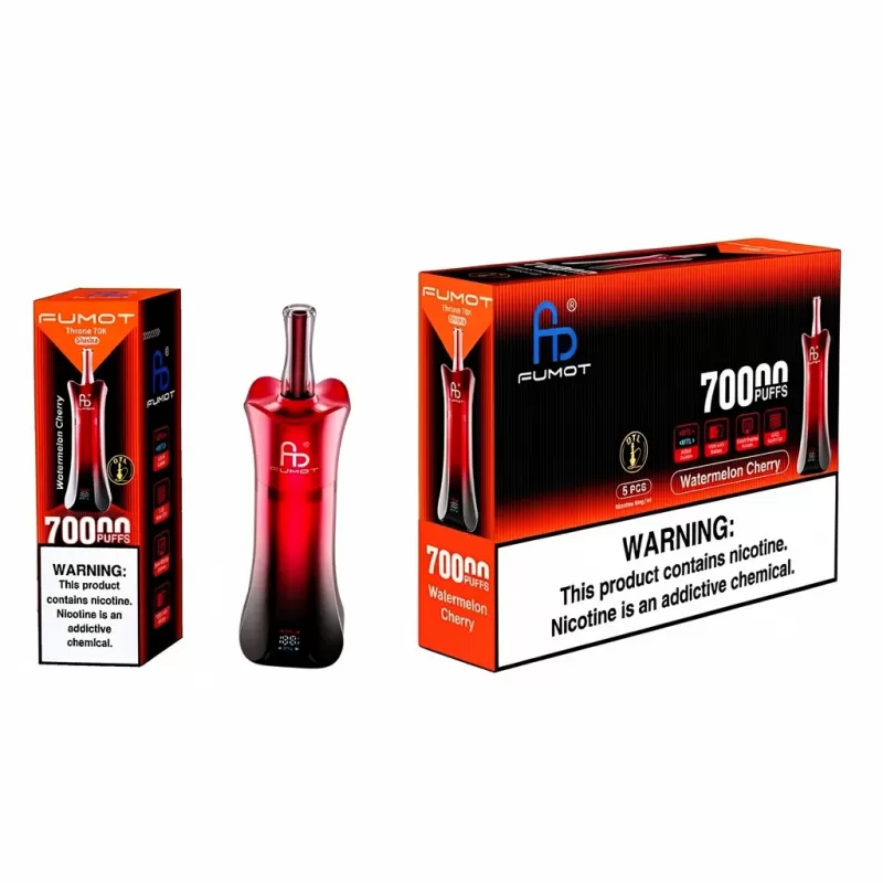 FUMOT Throne 70K Shisha Disposable Vape with DTL/MTL - Image 2