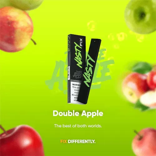 Nasty Fix Double Apple Disposable Vape