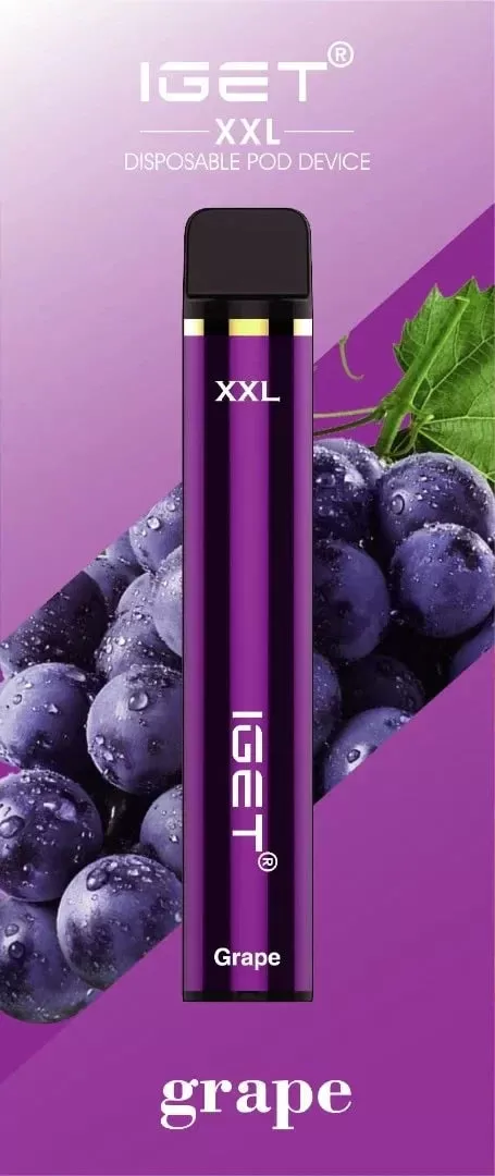 IGET XXL Vape – Grape (1800 Puffs)