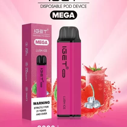 IGET Mega Lush Ice (3000 Puffs)