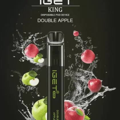 IGET King Vape – Double Apple (2600 Puffs)