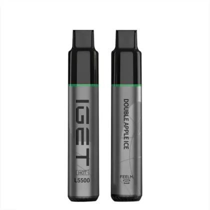 IGET HOT – Double Apple Ice (5500 Puffs)