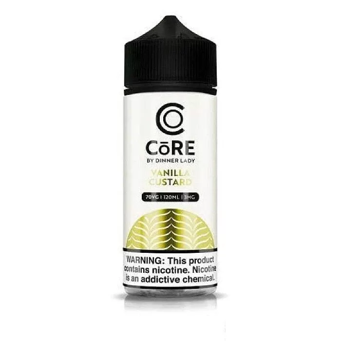 CORE by Dinner Lady E Liquid – Vanilla Custard