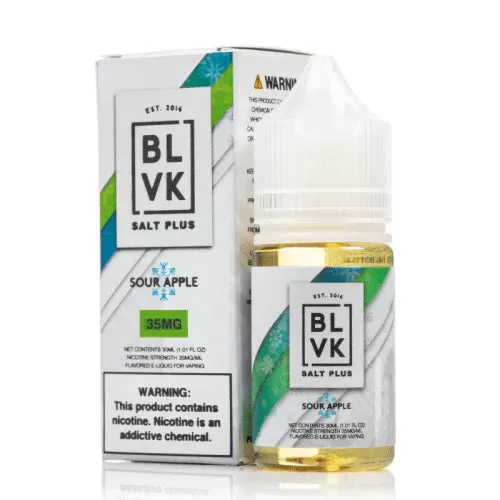 BLVK Salt Plus – Ice Sour Apple