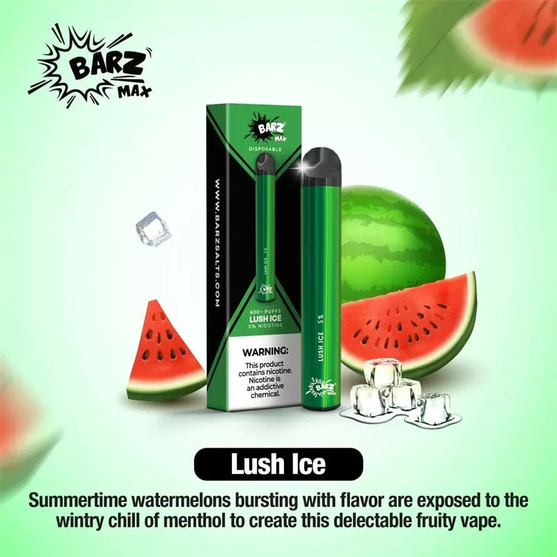 Barz Max Lush Ice Disposable – 600 Puffs