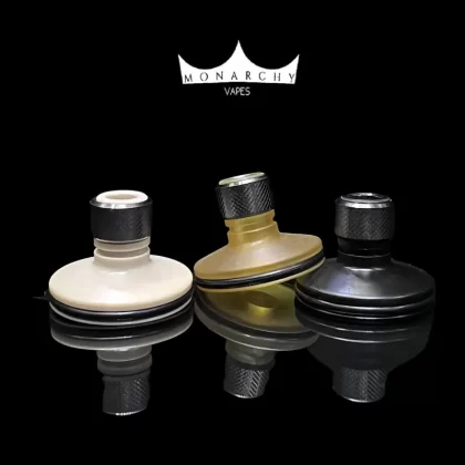 Knurled Hybrid Cap Peek/DLC Tip – Monarchy
