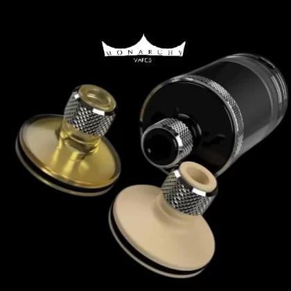 Knurled Hybrid Cap Black – Monarchy