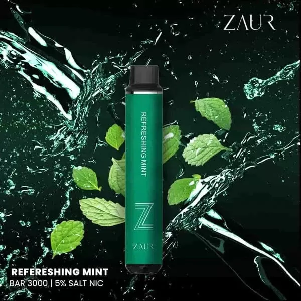 Zaur Refreshing Mint Disposable (3000 Puffs)