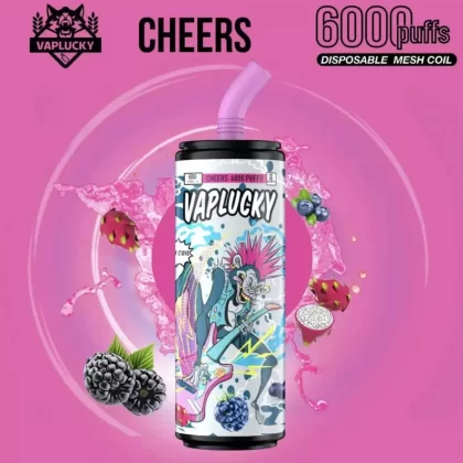 Vaplucky Cheers – Mix Berry (6000 Puffs)