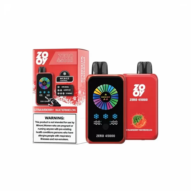 Zooy Zero Adjustable Touchscreen Sub Ohm Vape 45000 Puffs - Image 2