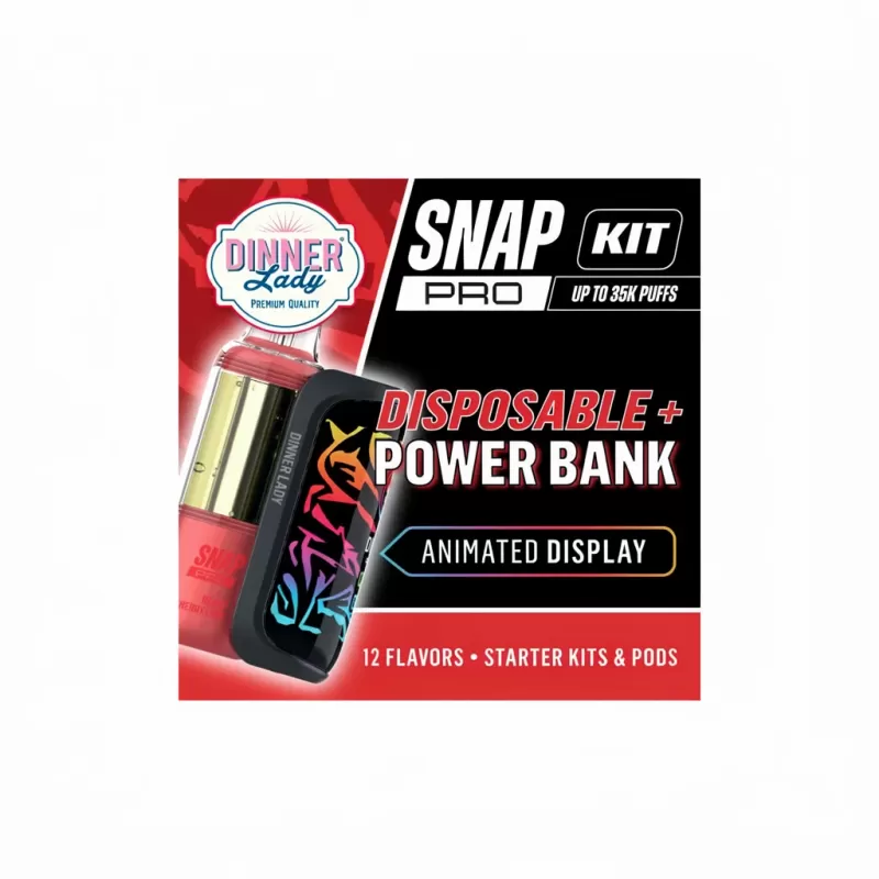 Dinner Lady Snap Pro 35K Magnetic Snap Disposable Vape