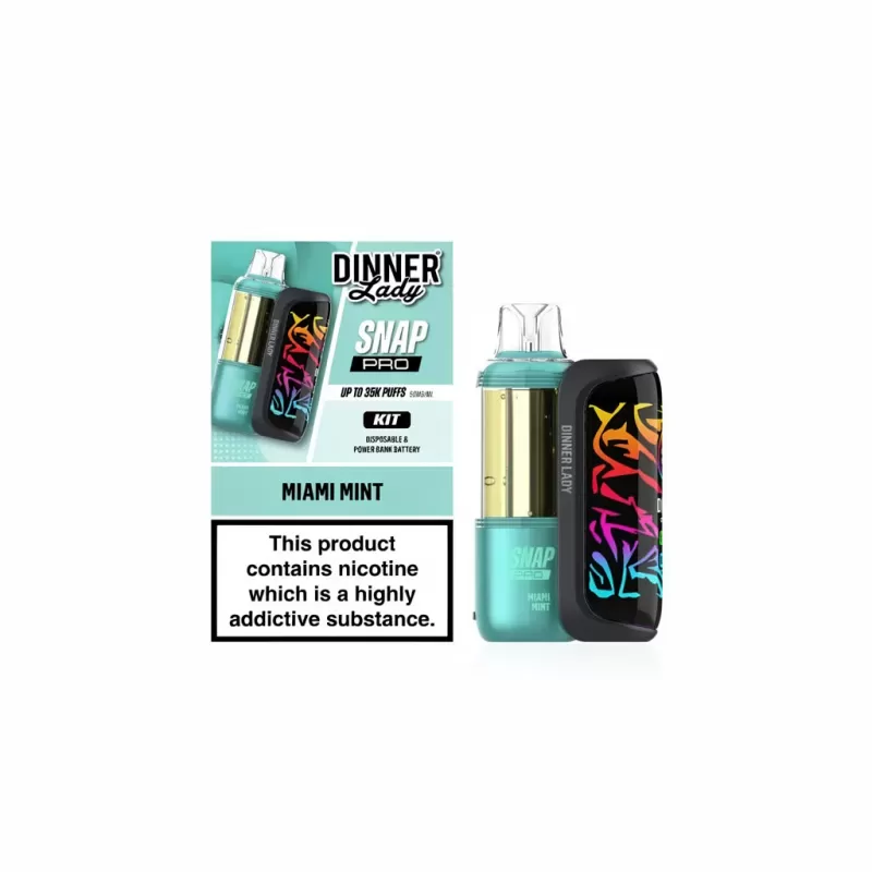 Dinner Lady Snap Pro 35K Magnetic Snap Disposable Vape - Image 2