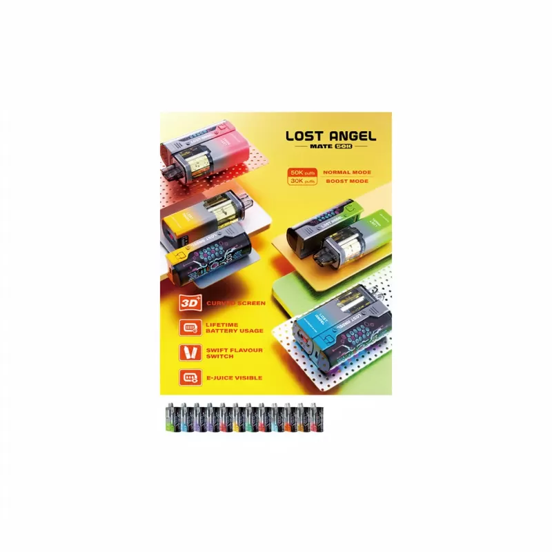 Lost Angel Mate 50K KIT – 50000 Puff Disposable Vape