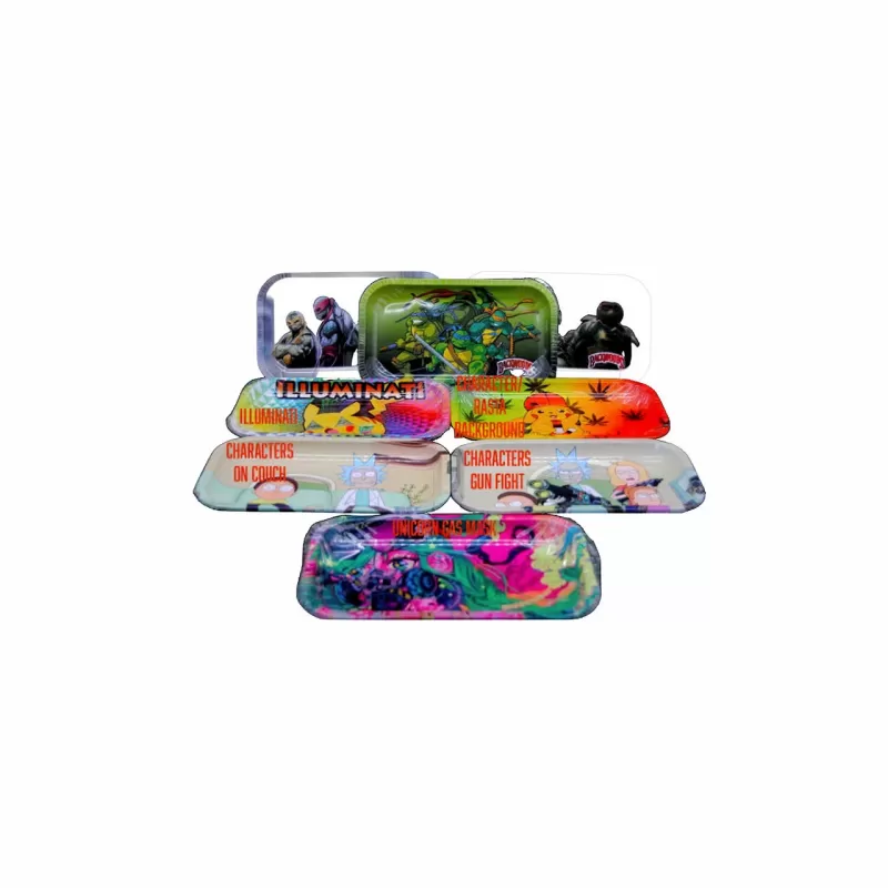 10.6″ Rolling Tray – Magnetic Herb Tray - Image 2