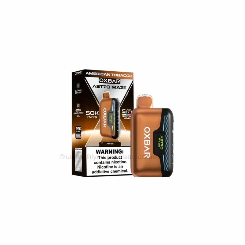 OXBAR Astro Maze 50K Disposable – Adjustable Nicotine - Image 2