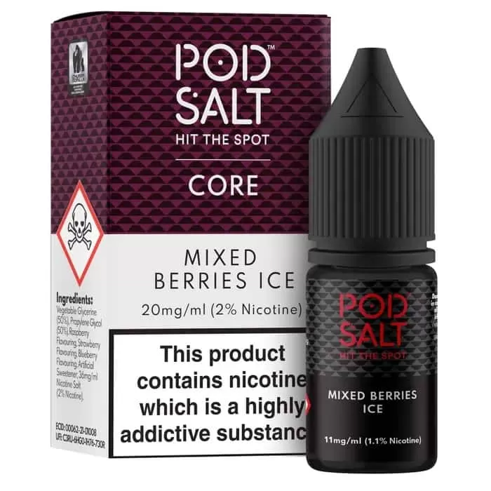 POD SALT – Mixed Berries Ice