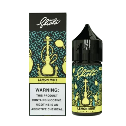 Nasty Shisha Nic Salt – Lemon Mint