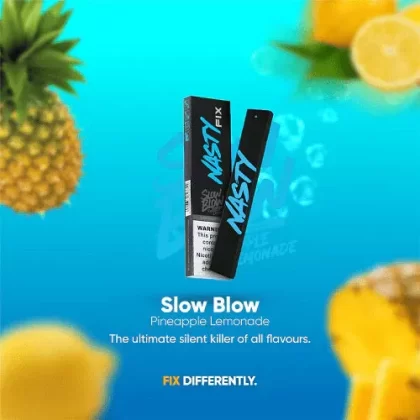 Nasty Fix Slow Blow Pineapple Lemonade Disposable Vape
