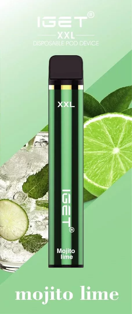 IGET XXL Vape – Mojito Lime (1800 Puffs)