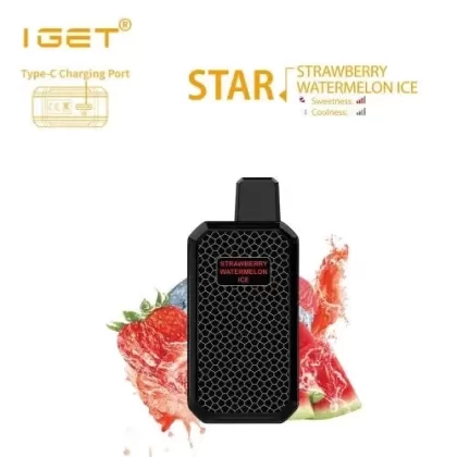 IGET Star – Strawberry Watermelon Ice (7000 Puffs)