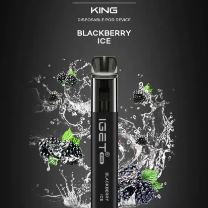 IGET King Vape – Blackberry Ice (2600 Puffs)