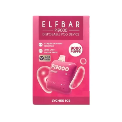 ELF BAR Pi9000 – Lychee Ice (9000 Puffs)