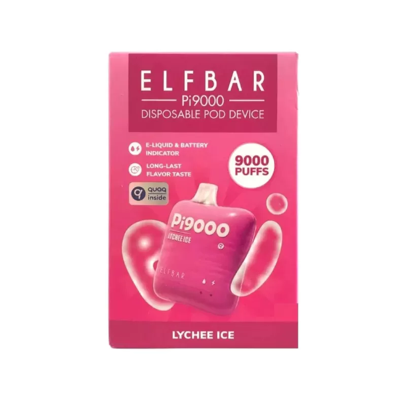 ELF BAR Pi9000 – Lychee Ice (9000 Puffs)