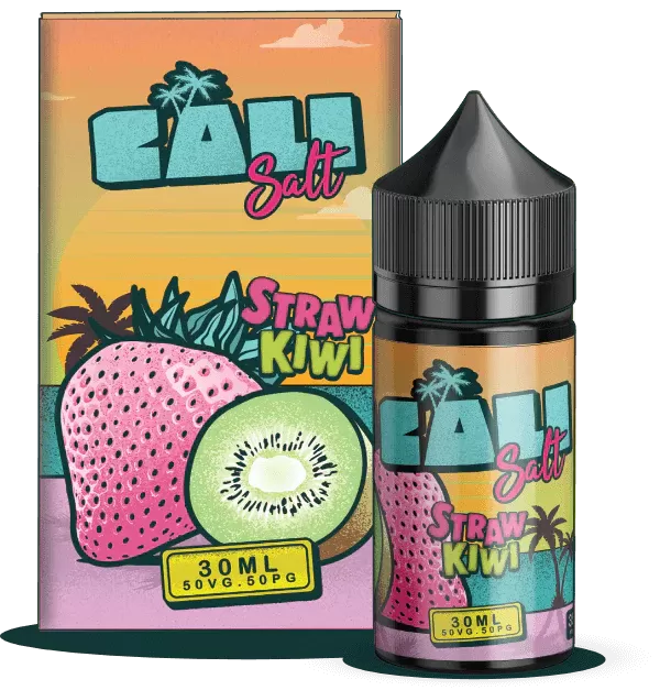 Cali Salt – Straw Kiwi