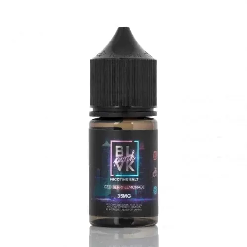 BLVK Pink Series Nicotine Salt – Iced Berry Lemonade - Image 2
